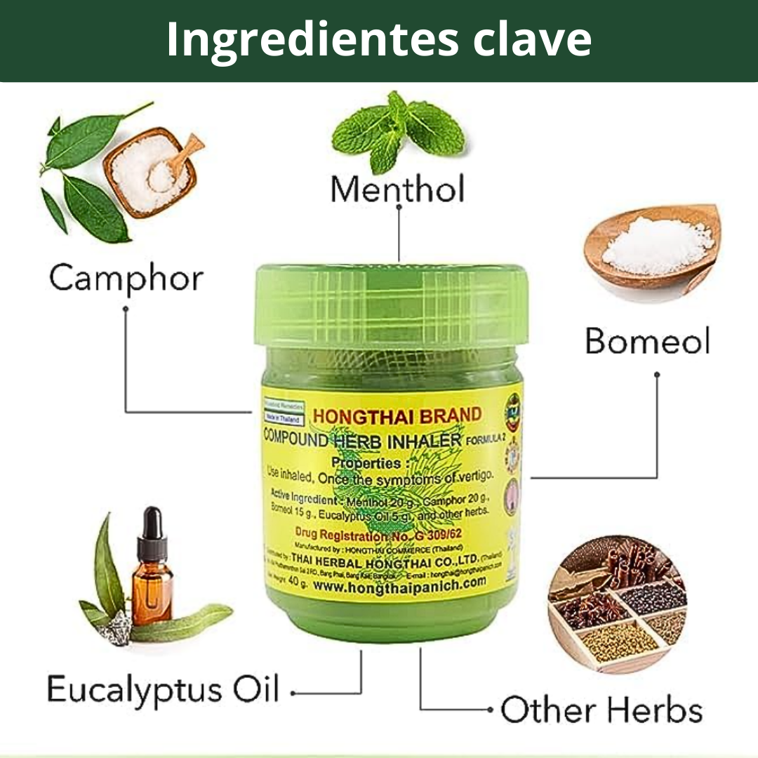 ThaiAroma: Inhalador Herbal Tailandés