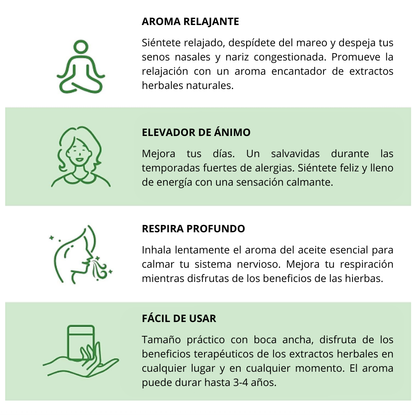 ThaiAroma: Inhalador Herbal Tailandés