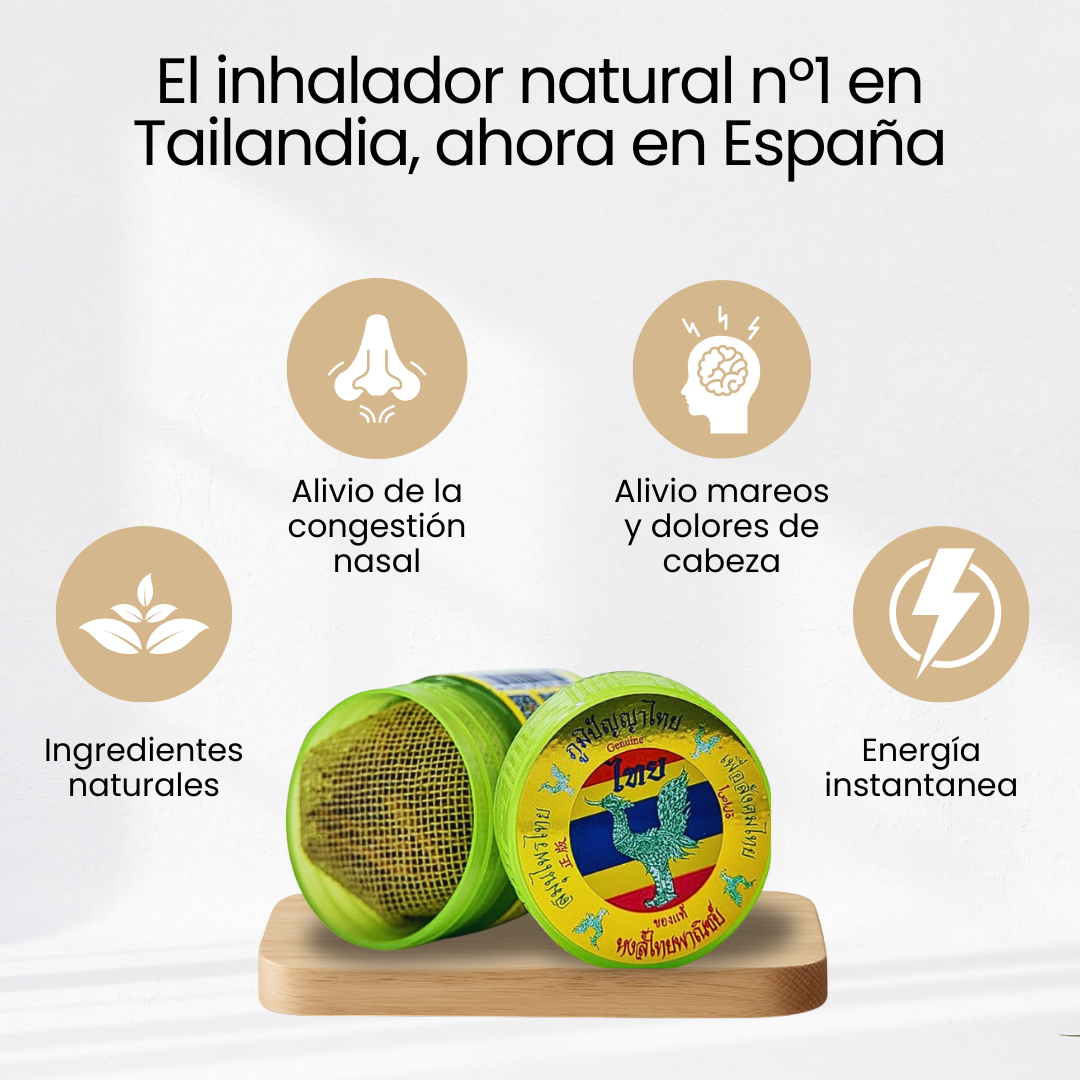 ThaiAroma: Inhalador Herbal Tailandés