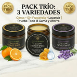 Pack de 3 botes: Cítricos, Lavanda y Sin perfume