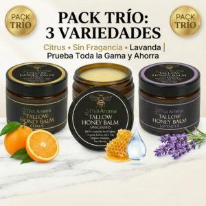 PACK TRÍO 3 VARIEDADES (Colección Mix: Citrus, Lavanda y Sin Fragancia)