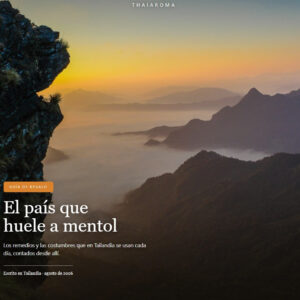 Guía de Tailandia · El país que huele a mentol (regalo)
